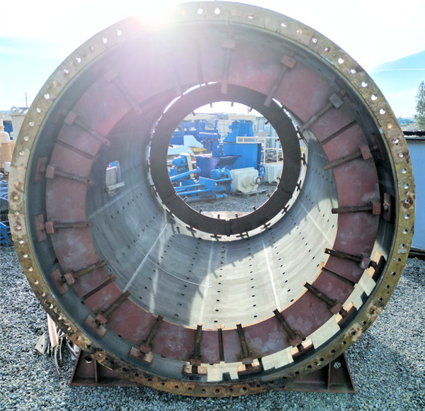 Unused Outotec 2.7m X 4.1m (8.6' X 13.5') Rod Mill, 450 Hp (336 Kw) Motor)